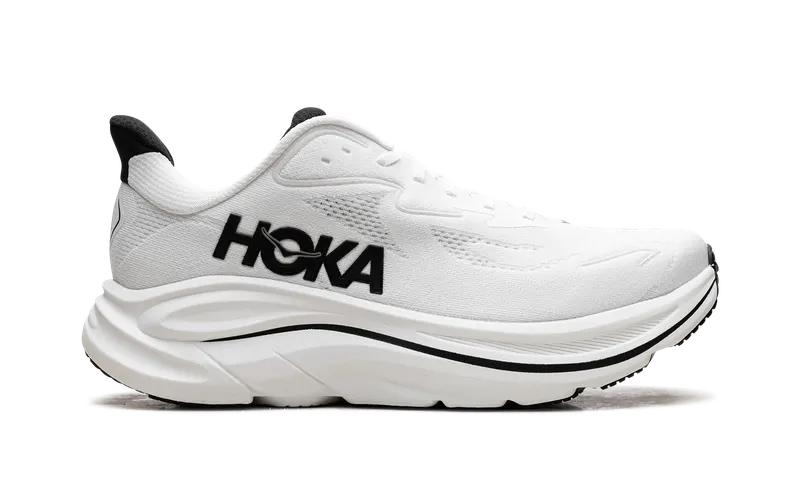 Hoka CLIFTON 10 “WHITE BLACK” (1162030-WBLC)