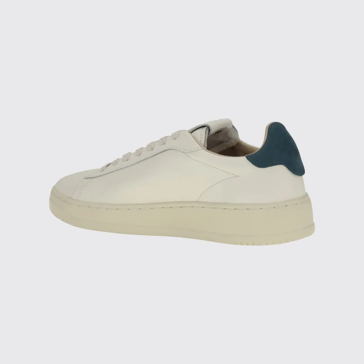Autry Dallas Low Bicolor Smooth Calfskin Sneakers with Logo Blue (ADLMMR25) (2)