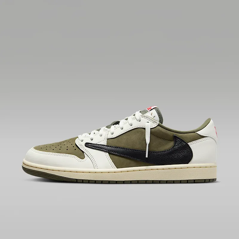 Air Jordan 1 Low “Travis Scott – Medium Olive” (DM7866-200)
