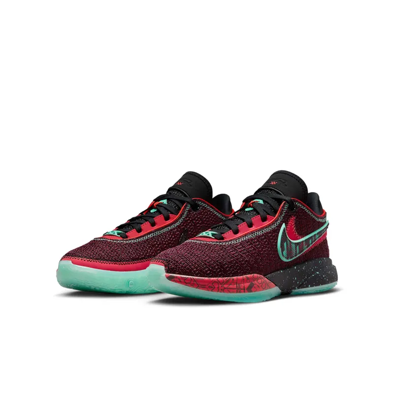 Nike LeBron 20 GS “Night Maroon” (FB8974-600)
