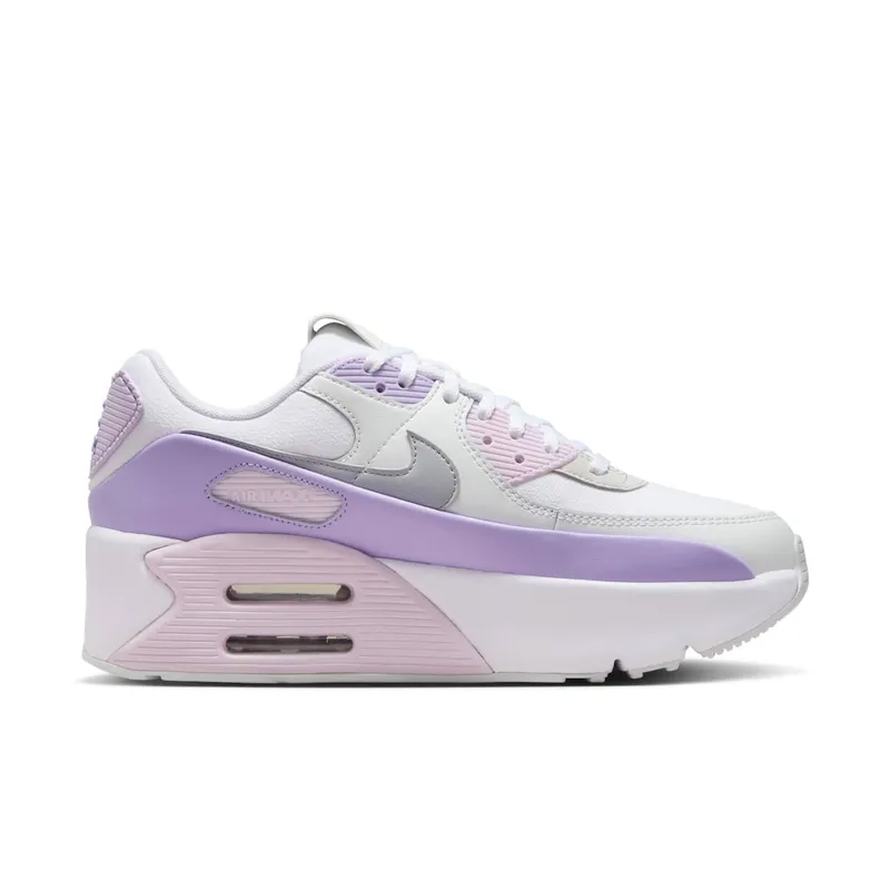 Nike Air Max 90 LV8 White Hydrangeas Summit White Wolf Grey (FD4328-113)