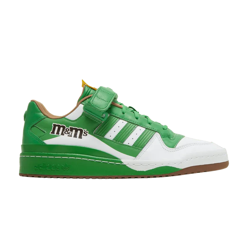 Adidas M&M’S Brand Forum Low 84 Green / Cloud White / Eqt Yellow (GY6314)