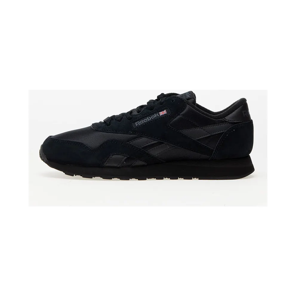 Reebok Classic Nylon Shoes Core Black / Core Black / Pure Grey 7 (IE4537)