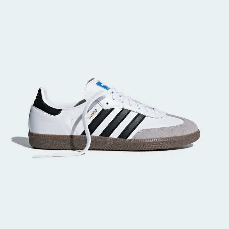 adidas Samba OG Cloud White Core Black Cloud White/Core Black/Clear Granite (BZ0057/B75806)