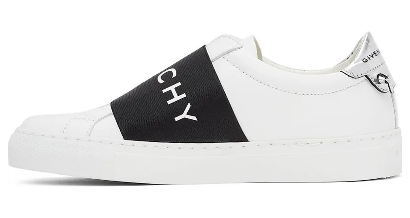 Givenchy White & Silver Elastic Urban Knots 132 White/Silver Gre (BE0005E10H) (3)