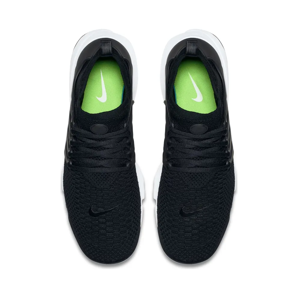 Nike Air Presto Flyknit Ultra Black White Black/White-Electric Green-Black (835570-001)