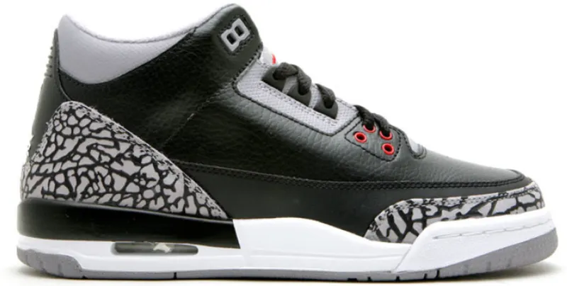 Jordan 3 Retro Black Cement CDP 2008 (GS)