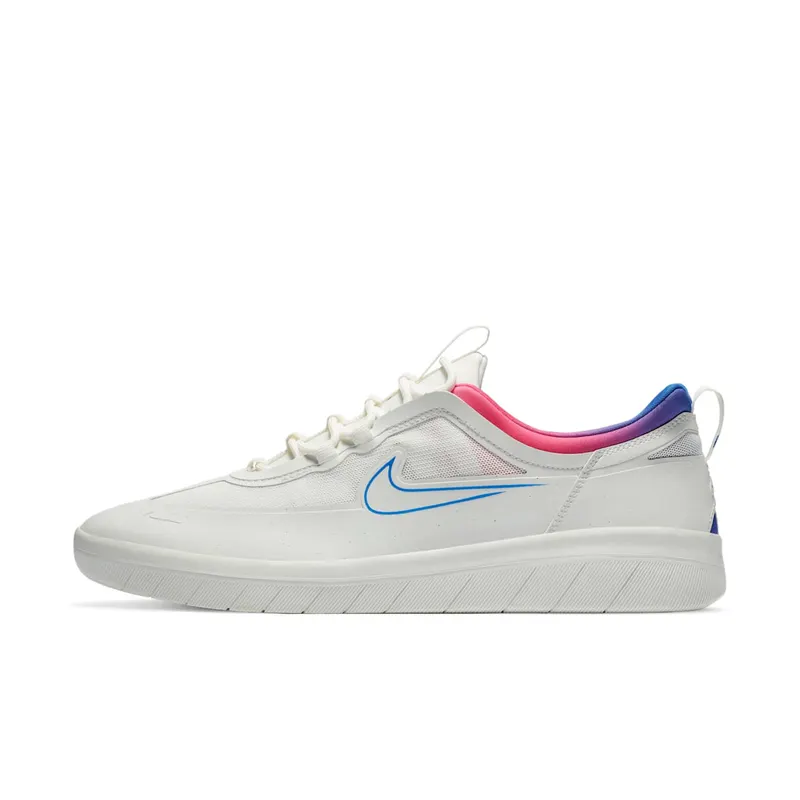 Nike SB Nyjah Free 2 Summit White Pink Blast Racer Blue Summit White/Pink Blast-Pink Blast-Racer Blue (CU9220-100)