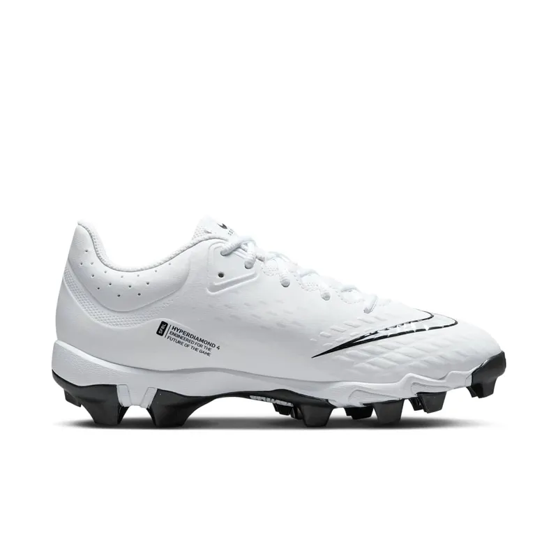 Nike Hyperdiamond 4 Keystone White Black Pure Platinum (FZ0920-102)