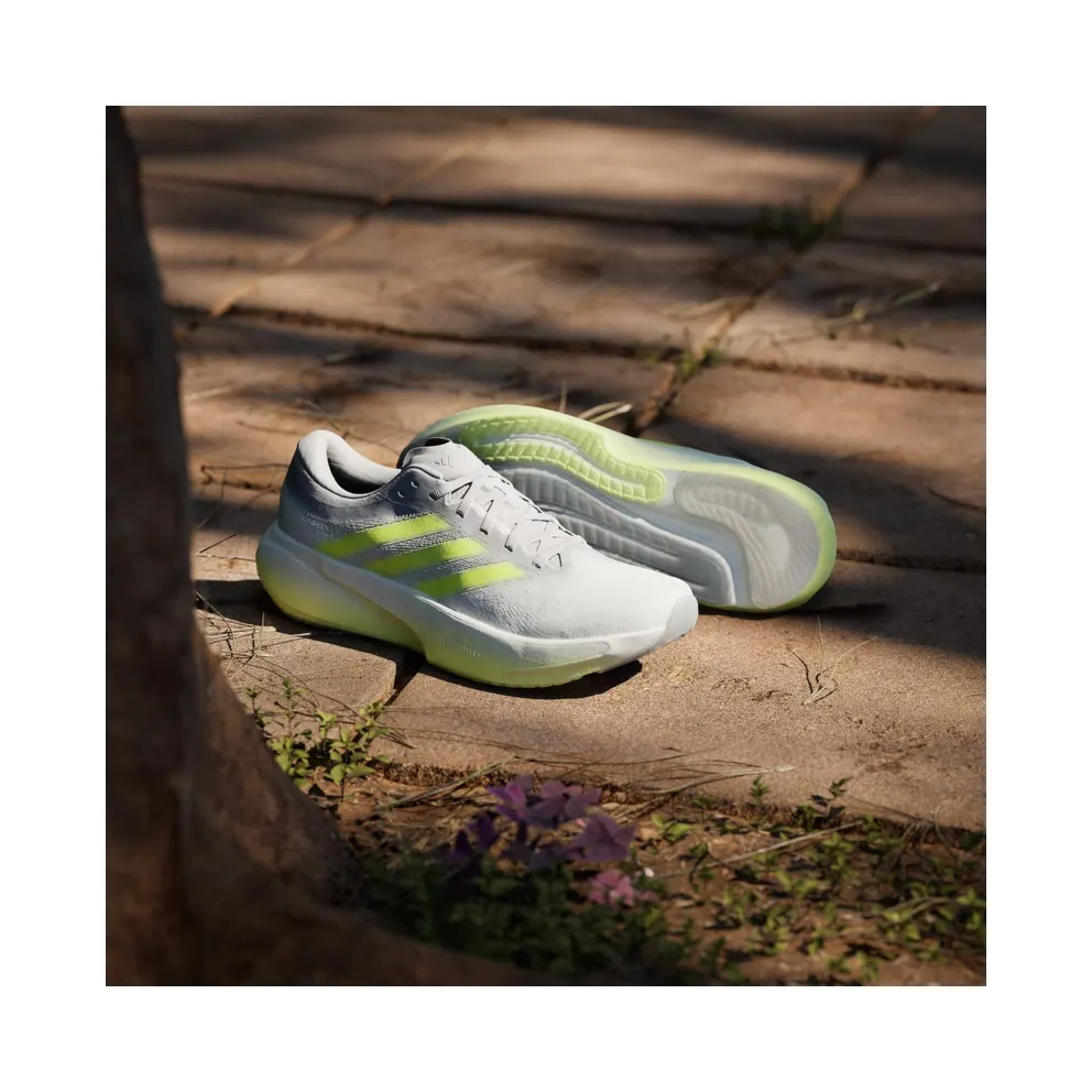 Adidas Supernova Rise 3 Running Shoes Halo Silver / Solar Yellow / Cloud White (KK1206)