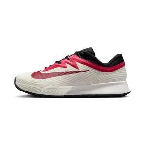 Nike Court Air Zoom Vapor Pro 3 Clay “Pale Ivory / Sail / Team Red / Rush Pink” (HQ6030-104)