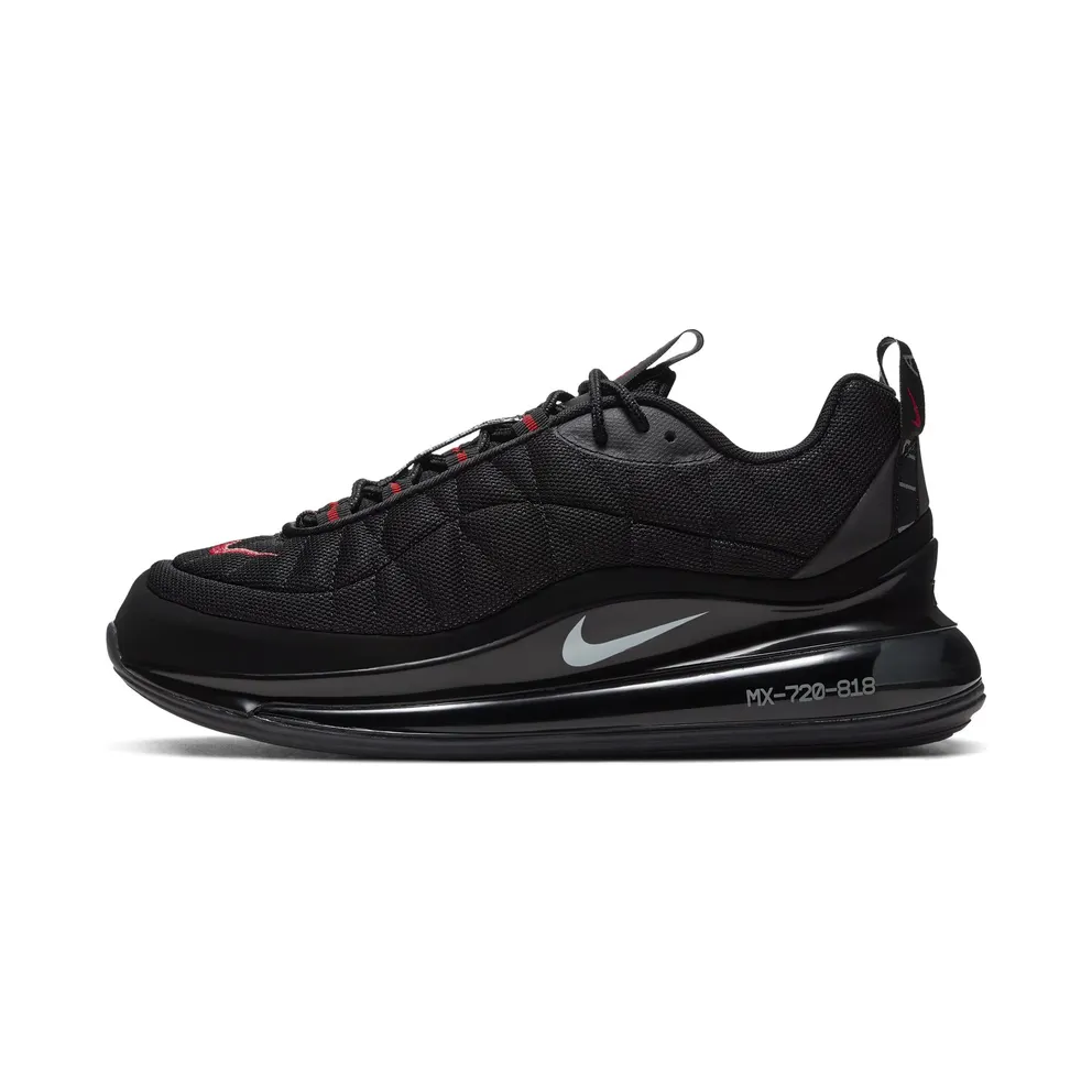 Nike MX-720-818 “Black / University Red / Particle Grey” (CW7476-001)