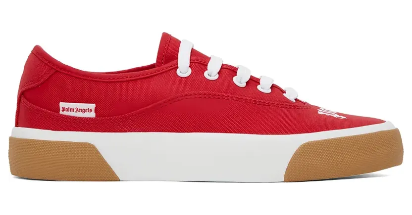 Palm Angels Skater met logo “Red” (PWIC013C99MAT0011001)