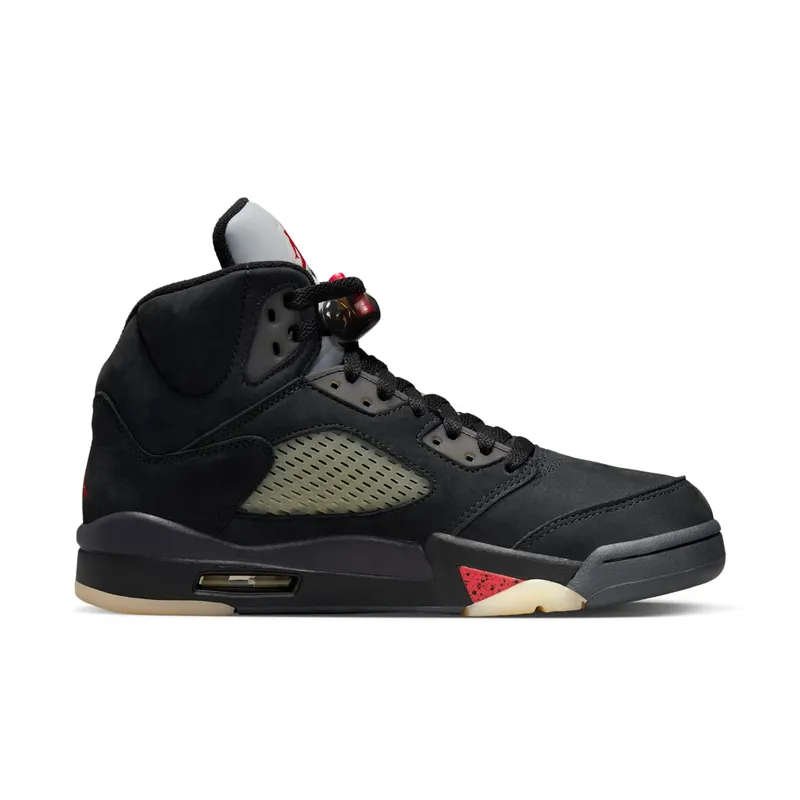 Air Jordan 5 Retro GTX Off-Noir/Black/Muslin/Fire Red (DR0092-001)