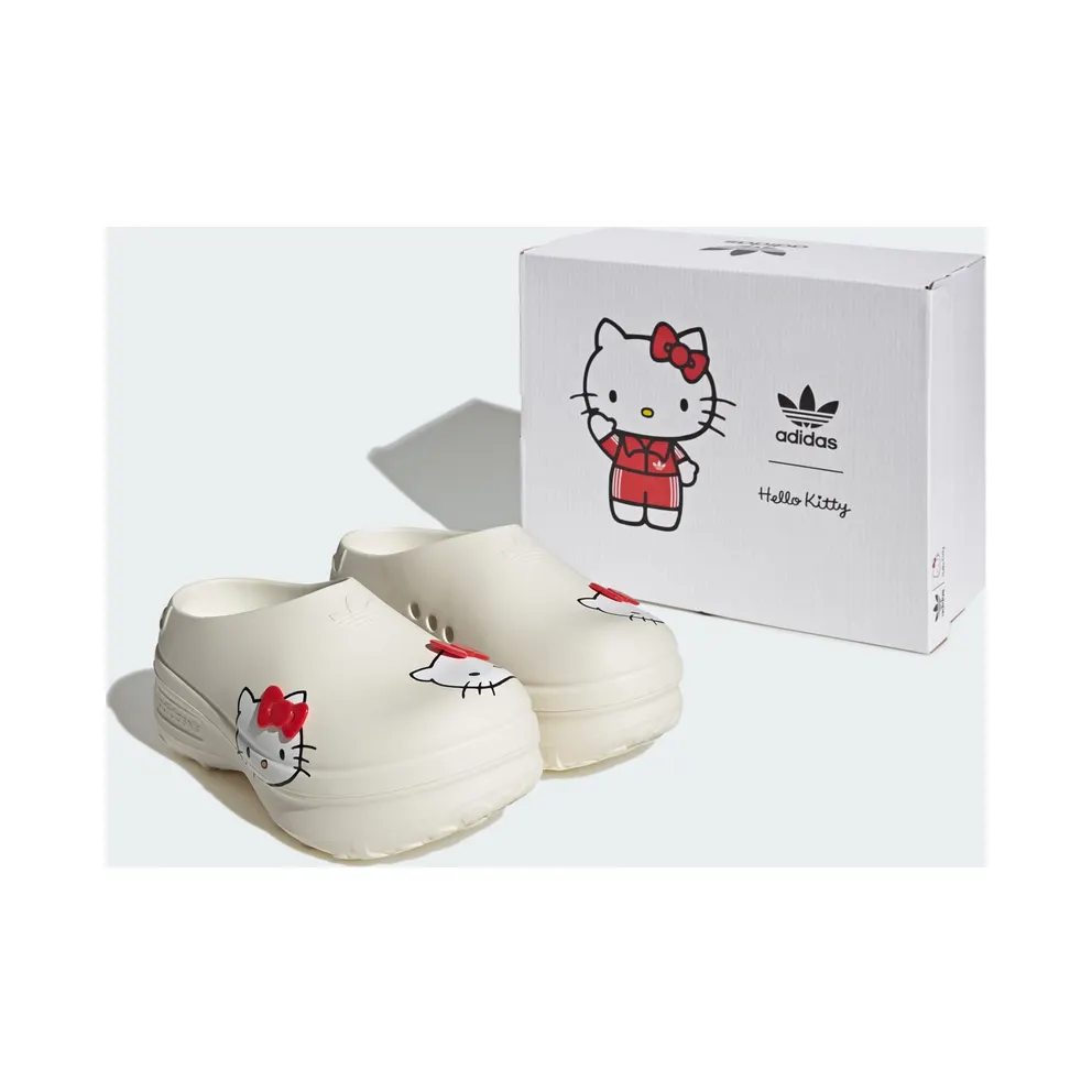 adidas adiFOM Stan Smith Mules Hello Kitty Off White Red Cloud White (IE9127)