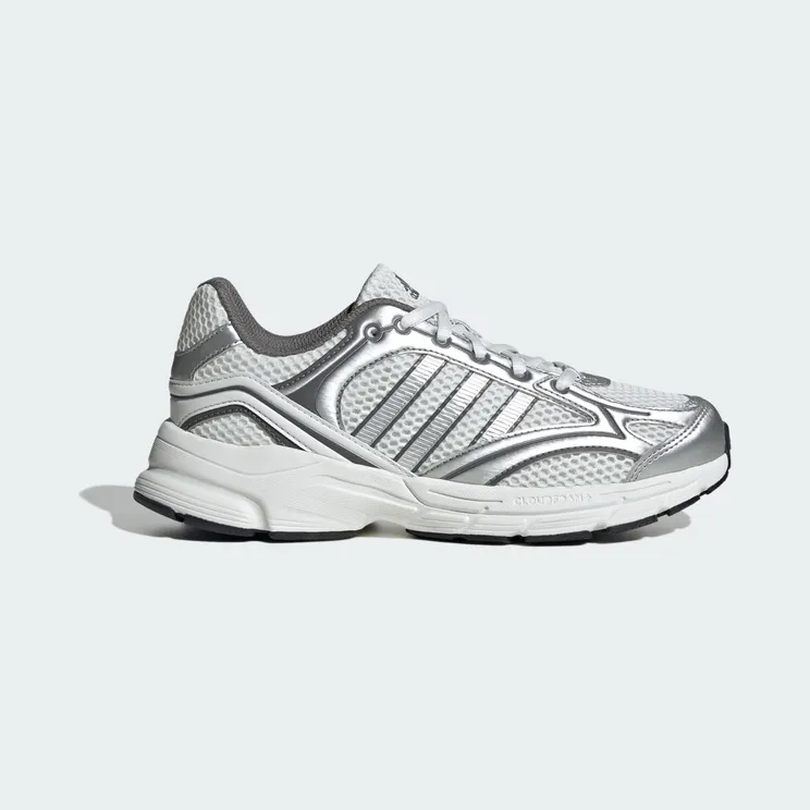 adidas Spiritain Shoes Junior “Crystal White / Silver Metallic / Grey Four” (LA5222)