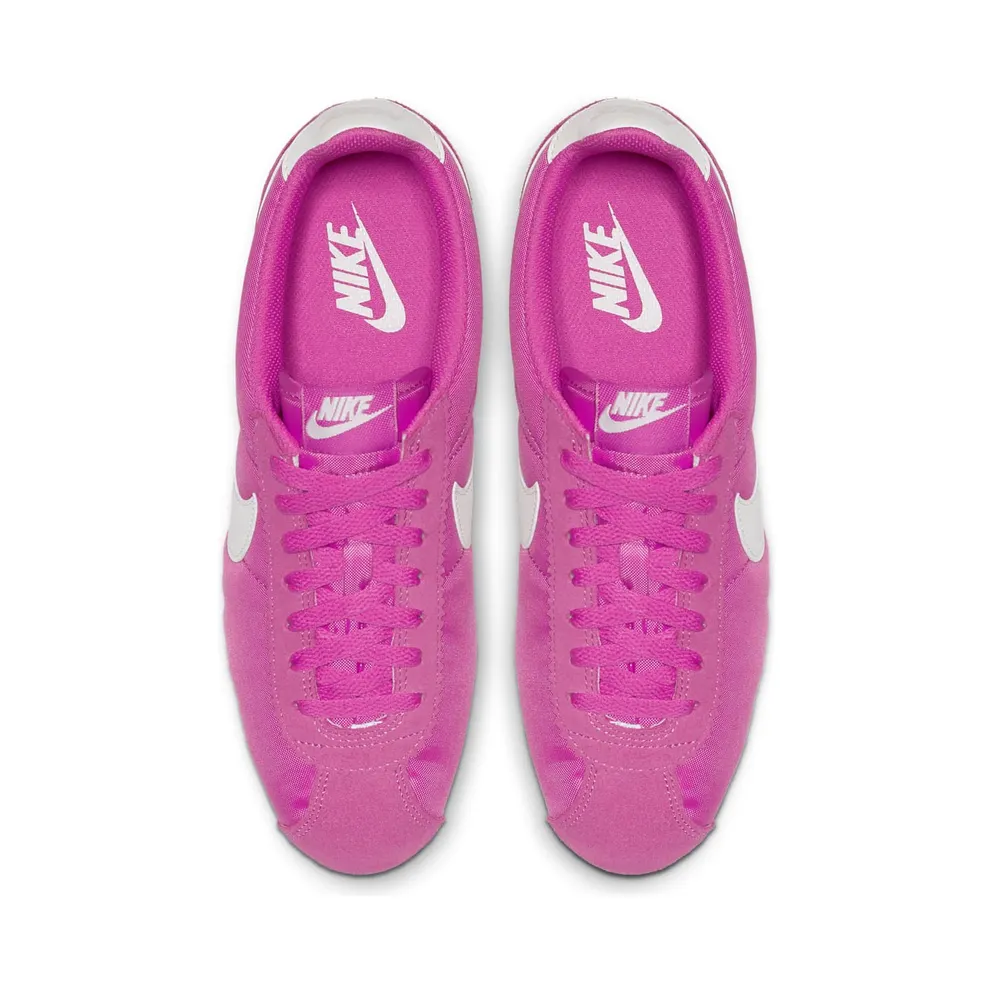 Nike Classic Cortez Nylon Active Fuchsia Summit White (W) Active Fuchsia/Summit White-Sail (749864-609)