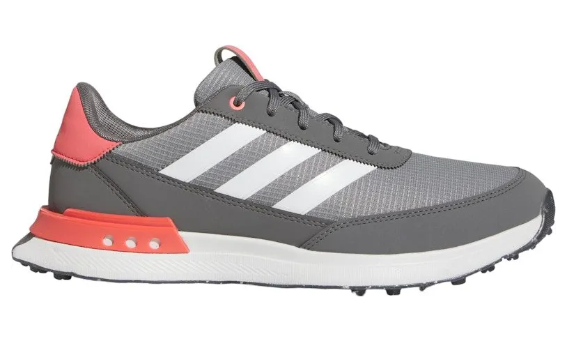 adidas S2G 24 Spikeless Golf Grey Cloud White Preloved Scarlet (IF0339)