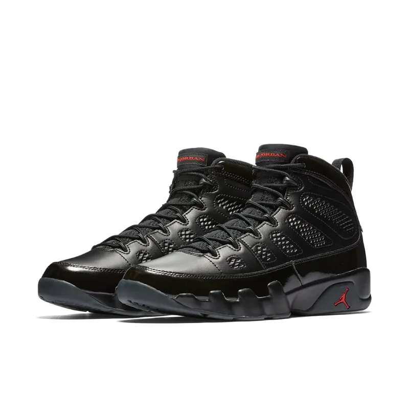 Jordan 9 Retro Bred Patent Black/University Red-Anthracite (302370-014)