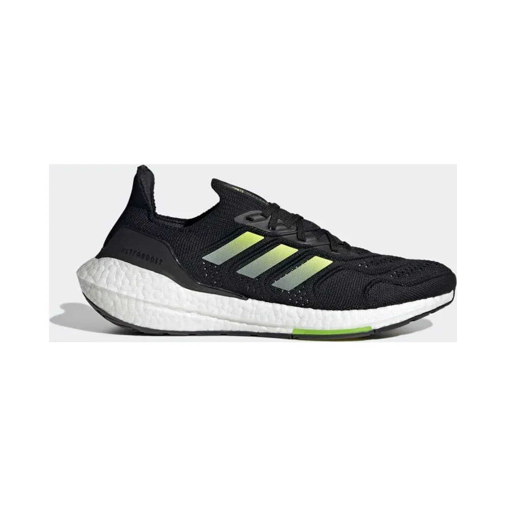 adidas Ultraboost 22 HEAT.RDY Laufschuh Core Black / Solar Yellow / Cloud White (H01172)