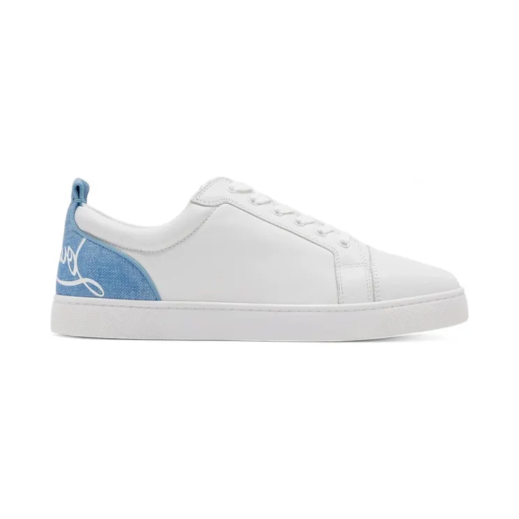 Christian Louboutin Fun Louis Junior White Light Blue (12607993482)