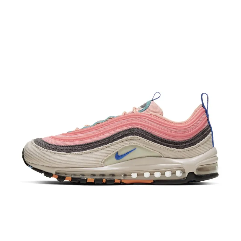 Nike Air Max 97 Corduroy Desert Sand Sand/Royal-Pink-Brown (CQ7512-046)