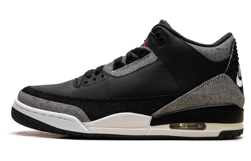 Air Jordan 3 “Levi’s – Black Denim” (IR0914-400)