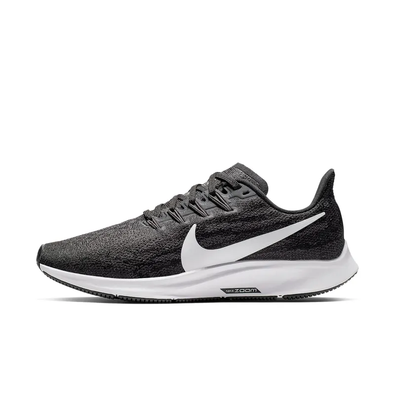 Nike Air Zoom Pegasus 36 Black White (W) Black/White-Thunder Grey (AQ2210-004)