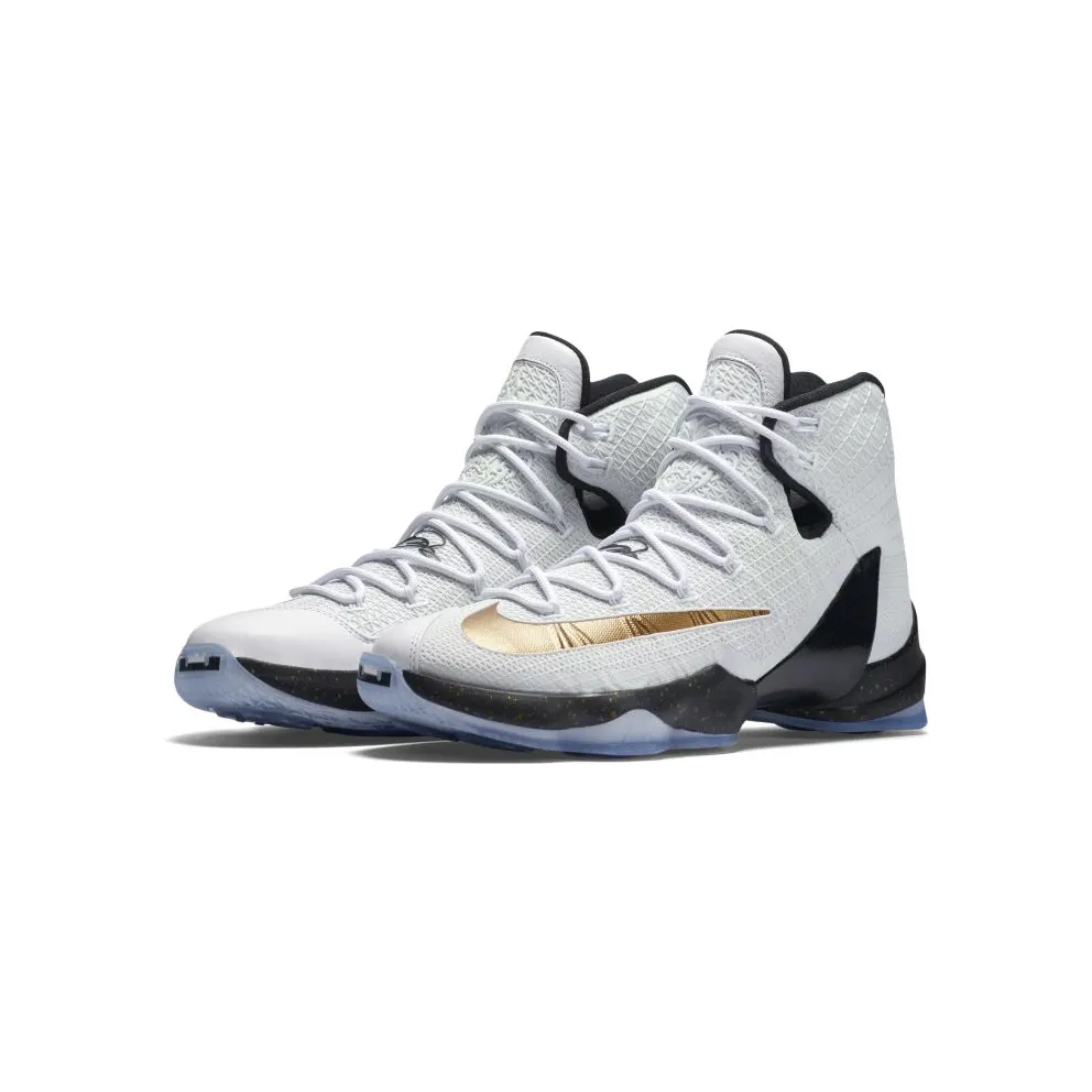 Nike LeBron 13 Elite Gold White/Black-Metallic Gold (831923-170)
