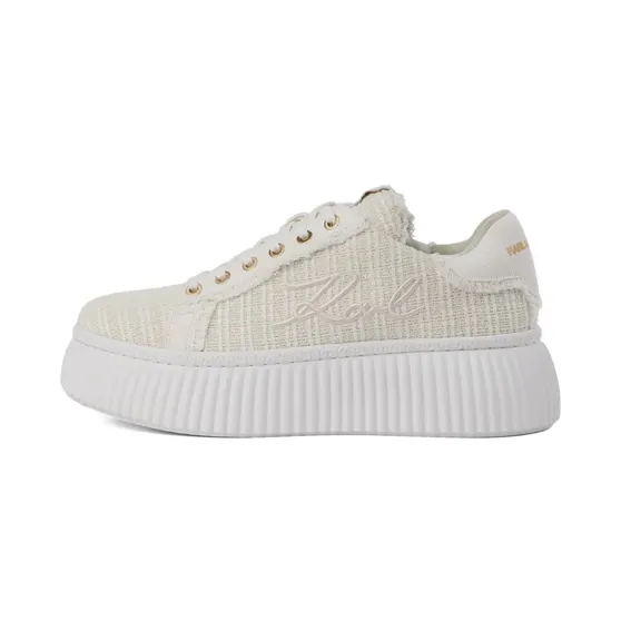 Karl Lagerfeld Kreeper Lo Flatform-Sneakers – Nude (KL42326B100)