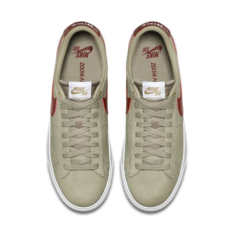 Nike SB Blazer Bamboo Bamboo/Team Red-White (704939-261)