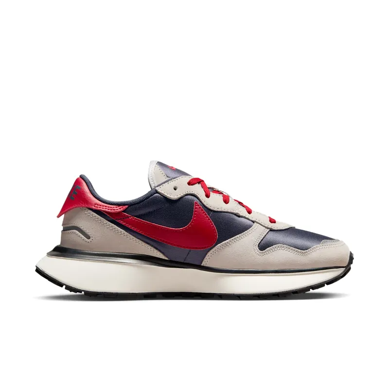 Nike Phoenix Waffle Thunder Blue Photon Dust Wolf Grey Gym Red (FD2196-400)