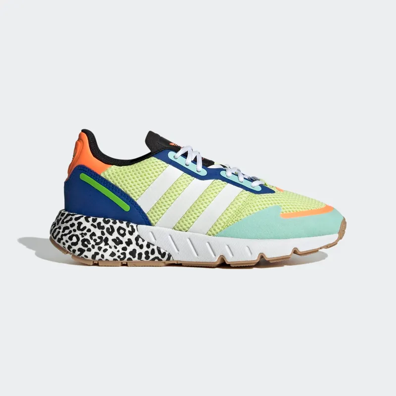 adidas ZX 1K Boost Semi Frozen Yellow / Cloud White / Clear Mint (G55500)