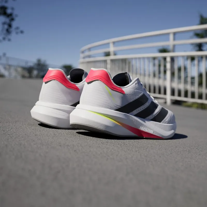 Adidas Duramo Speed 2 Running Shoes Cloud White / Core Black / Lucid Red (IF9393)