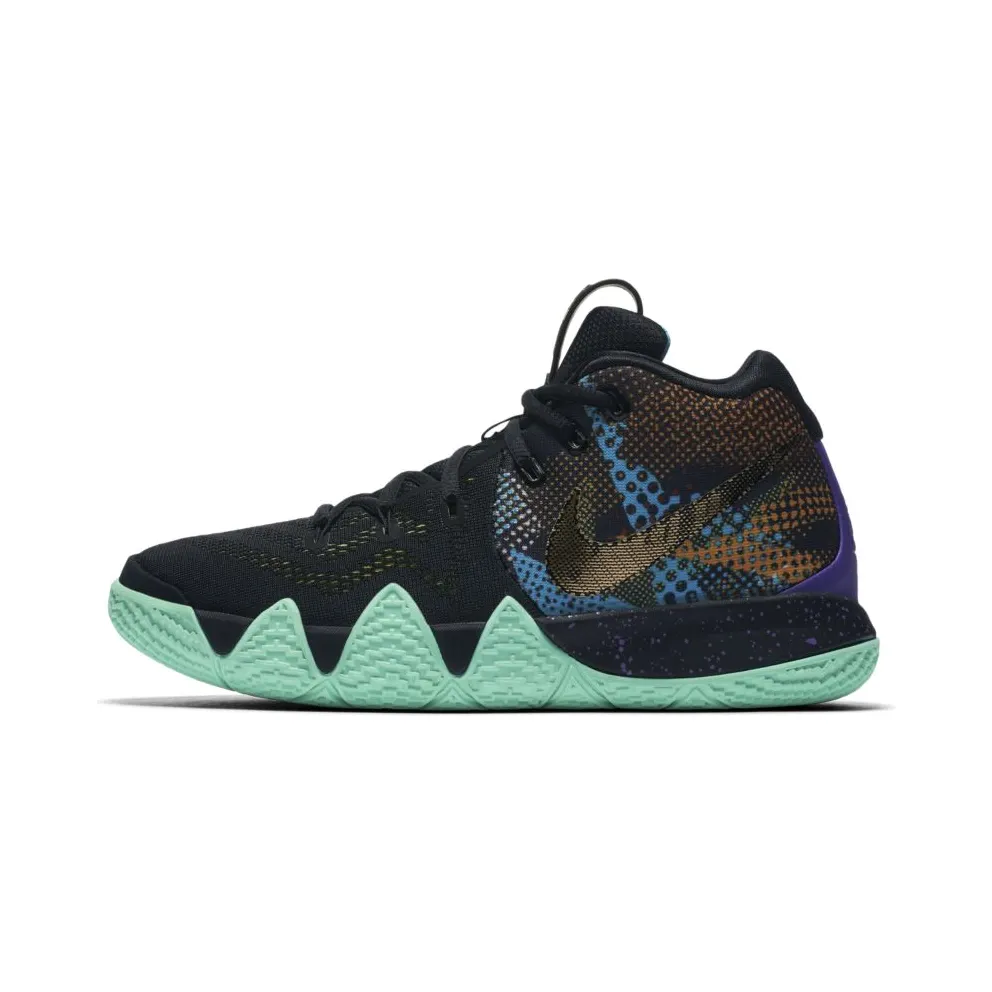 Nike Kyrie 4 Mamba Mentality (GS) Black/Sonic Yellow-Purple Venom (AV3597-001)