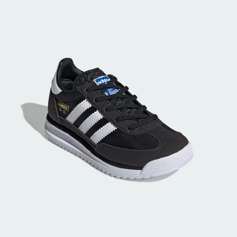 Adidas SL 72 RS Elastic Laces Kids Core Black / Cloud White / Blue (IH2982)