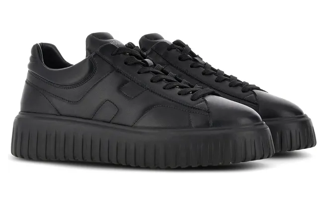 Hogan H-Stripes Leather “Black” (HXM6450FC60L E99999) (4)
