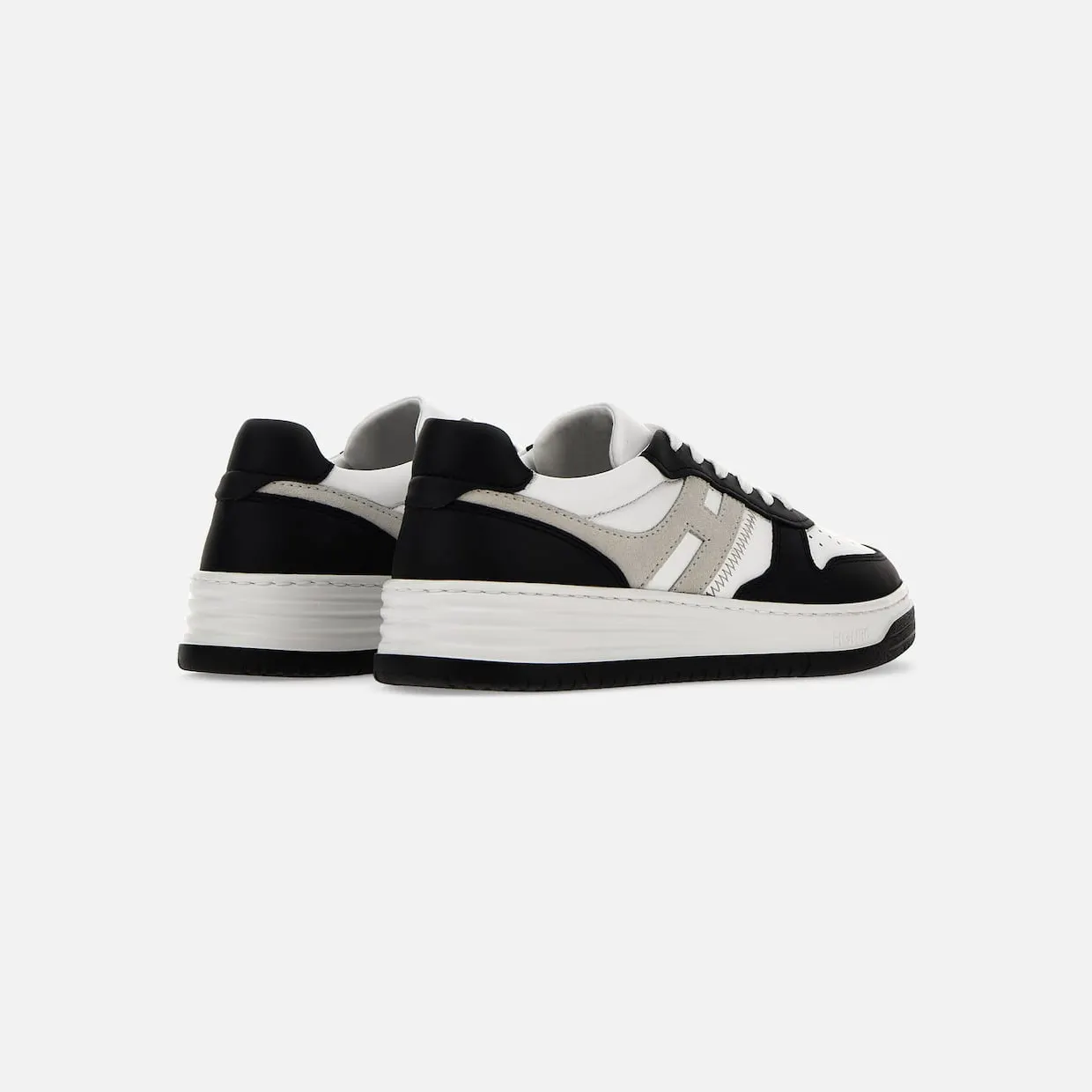 Sneakers Hogan H630 Black White (HXM6300EU50ODZ0001) (2)