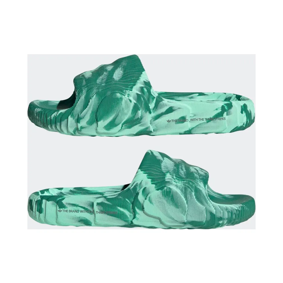 Adidas Adilette 22 Slides Court Green / Pulse Mint / Court Green (IE7725)