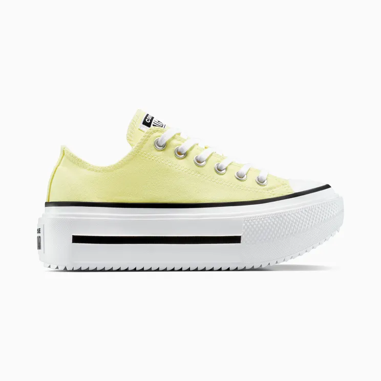 Converse Chuck Taylor All Star Lift Double Stack “Lemon Slushy / White / Black” (A16283C)