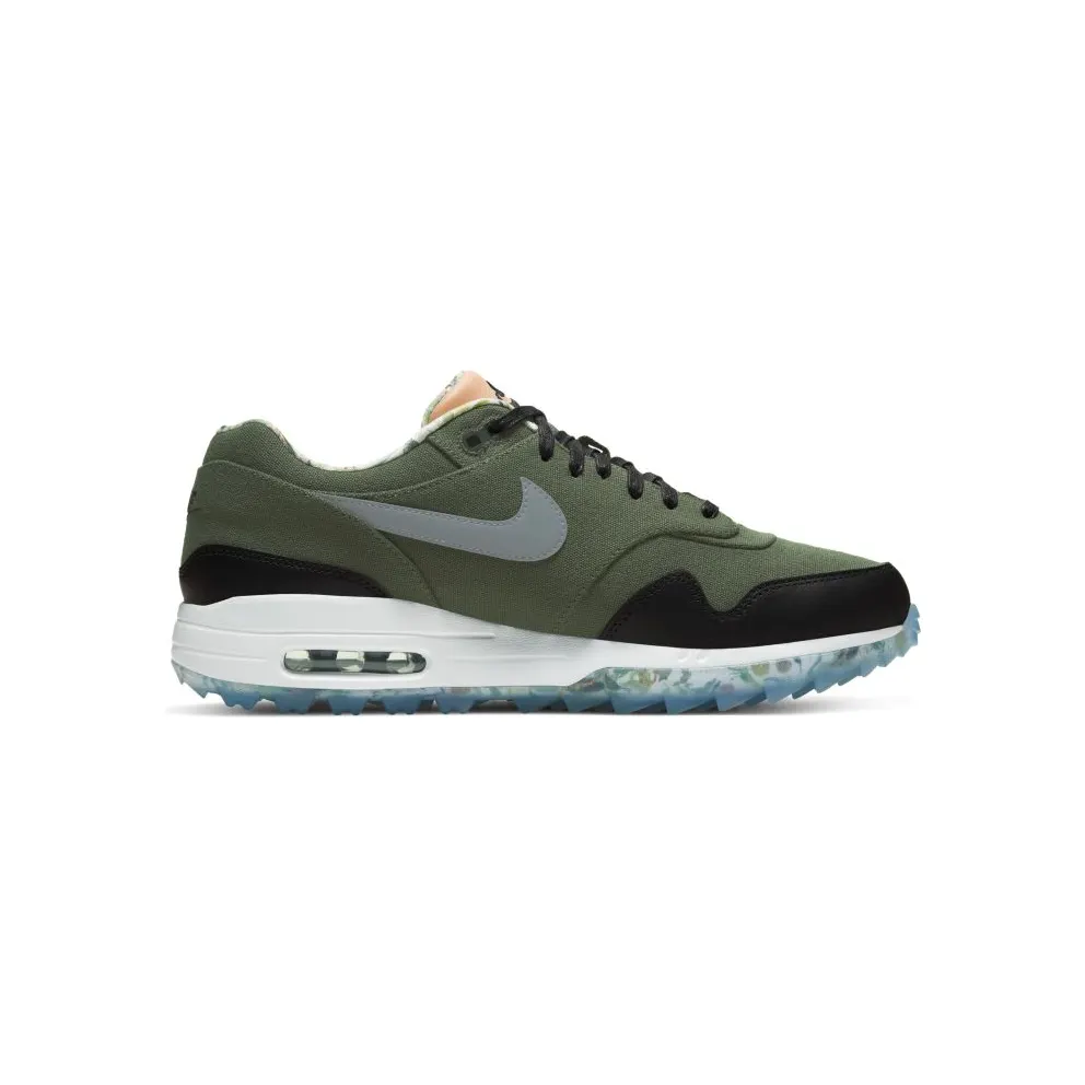 Nike Air Max 1 Golf Enemies of the Course Cargo Khaki/Black-Summit White-Cool Grey (CJ9903-308)