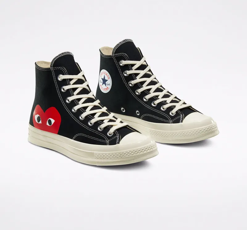 Converse x Comme des Garcons CDG Chuck Taylor High Black (150204C)