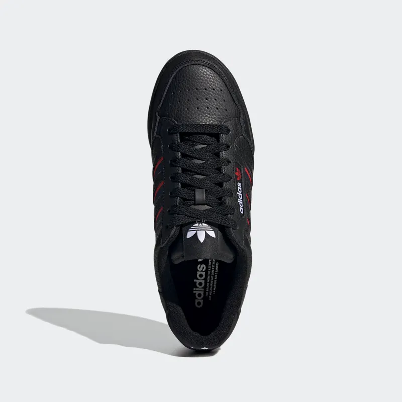 Adidas Continental 80 Stripes Core Black / Collegiate Navy / Vivid Red (FX5091)