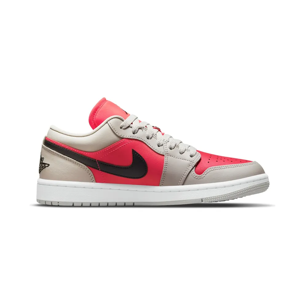 Air Jordan 1 Retro Low Light Iron Ore Siren Red (DC0774-060)