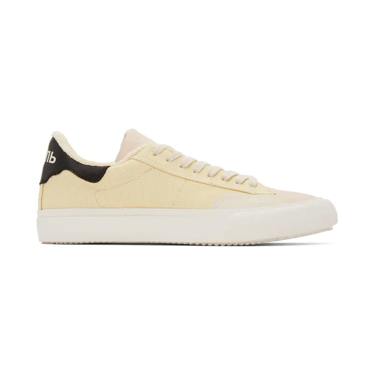 Heron Preston Off-White Canvas Vulcanized Low Sneakers (HMIA017F21FAB0010401)