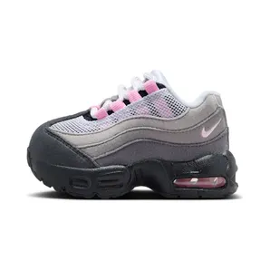 Nike Little Max ’95 TD “Black / White / Medium Grey / Pink Foam” (905462-075)