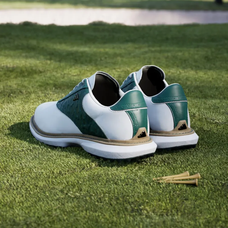 Adidas MC70 SPIKELESS Golf Shoes Cloud White / Collegiate Green / Off White (JQ3494)