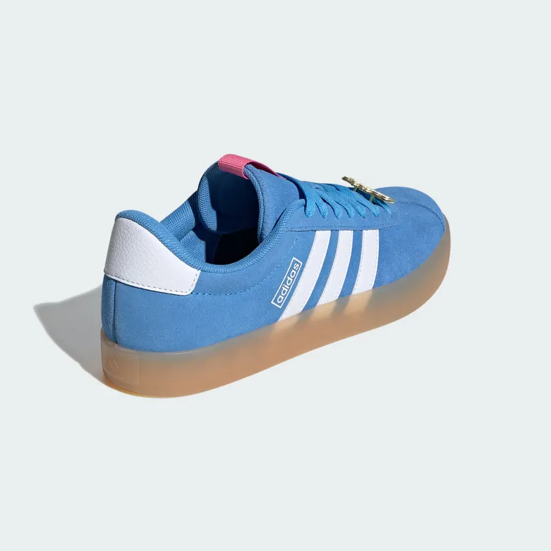adidas VL Court 3.0 Blue Burst / Cloud White / Pink Fusion (ID9074)
