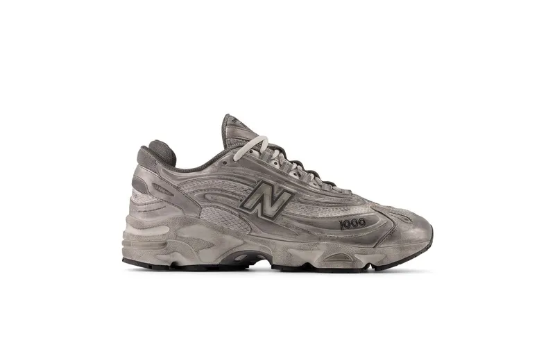 New Balance 1000 Silver Metallic Distressed (M1000G)