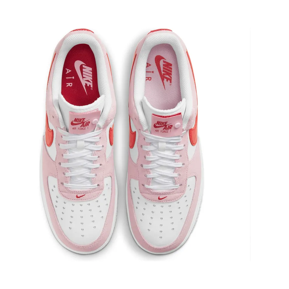 Nike Air Force 1 07 QS Valentine’s Day Love Letter Tulip Pink/University Red-White (DD3384-600)